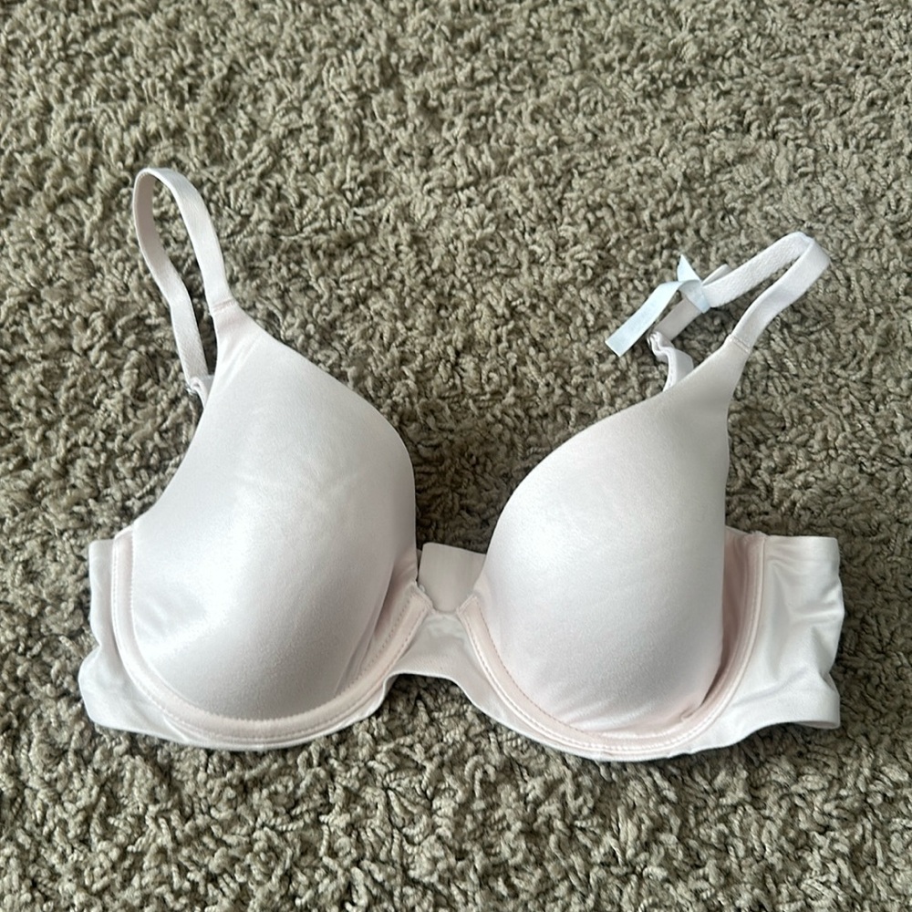 Aerie Real Sunnie Full Coverage Bra 32c Ballet pink